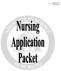 Columbia College Nursing Application Packet (revised 6/1/2012)