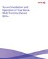 Secure Installation and Operation of Your Xerox Multi-Function Device. Version 1.0 August 6, 2012
