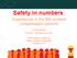 Safety in numbers: Experiences in the WA workers compensation scheme. Chris White A/CEO, WorkCover WA