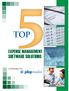 TOP SOFTWARE SOLUTIONS EXPENSE MANAGEMENT. a whitepaper by