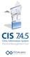 CIS 7.4.5. Clinic Information System Practice Management Tool