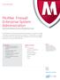 McAfee Firewall Enterprise System Administration Intel Security Education Services Administration Course