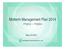 Midterm Management Plan 2014