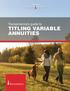 TITLING VARIABLE ANNUITIES