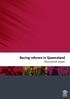 Racing reforms in Queensland. Discussion paper