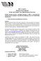 RFP 13-2014 Request for Proposal Drain and Sewer Line Maintenance Services