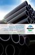 POLYETHYLENE HIGH-DENSITY WATER/SEWER PIPING SYSTEM TECHNICAL & INSTALLATION GUIDE AWWA C901, AWWA C906, ASTM D2239, ASTM D2737, ASTM D3035, F714
