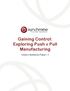 Gaining Control: Exploring Push v Pull Manufacturing