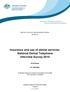 Insurance and use of dental services: National Dental Telephone Interview Survey 2010