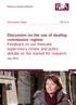 Discussion on the use of dealing commission regime: Feedback on our thematic supervisory review and policy debate on the market for research