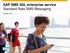 SAP SMS 365, enterprise service Standard Rate SMS Messaging. October 2013