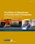 GCBT. The Effect of Obamacare on Construction Companies. Strategies for compliance leading to more competitive bidding