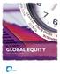 GLOBAL EQUITY An overview of our practice