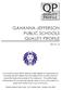 GAHANNA-JEFFERSON PUBLIC SCHOOLS QUALITY PROFILE