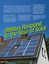 Utilities Respond to the Rise of Solar