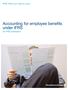 Accounting for employee benefits under IFRS