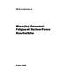 NEI 06-11 [Revision 1] Managing Personnel Fatigue at Nuclear Power Reactor Sites