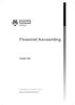 Financial Accounting