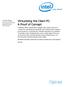 IT@Intel. Virtualizing the Client PC: A Proof of Concept. White Paper Intel Information Technology Computer Manufacturing Client Virtualization