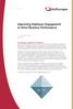 Improving Employee Engagement to Drive Business Performance