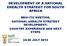 DEVELOPMENT OF A NATIONAL EHEALTH STRATEGY FOR SOUTH AFRICA