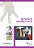 repairs & maintenance