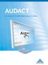 AUDACT The software for all ANDROMEDA urodynamics systems