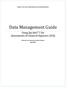 Data Management Guide