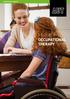 OCCUPATIONAL THERAPY A FUTURE IN