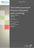 The Online Journal of Distance Education and e Learning Volume 3 Issue 3 July 2015