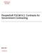 PeopleSoft FSCM 9.2: Contracts for Government Contracting