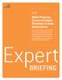 Expert. Briefing. \\\\ Make Purpose, Communication Priorities in Data Governance