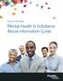 State of Michigan. Mental Health & Substance Abuse Information Guide