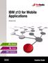 IBM z13 for Mobile Applications