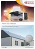 STORAGE READY. Power out of the Box. Smart Turbo-Technology for extra power. 10 YEARS SYSTEM GUARANTEE 2 YEARS FREE. PowerSet. www.solar-frontier.