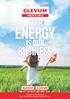 YOUR ENERGY IS OUR BUSINESS ELECTRICAL. www.glevumheating.co.uk Tel 01452 387066 Freephone 0800 038 1216