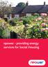 npower - providing energy services for Social Housing