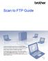 Scan to FTP Guide. Version 0 ENG