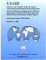 Audit of Performance Monitoring for Indicators Appearing In Selected USAID Operating Units Results Review and Resource Request Reports
