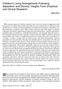 Children s Living Arrangements Following Separation and Divorce: Insights From Empirical and Clinical Research