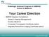 Your Career Direction