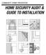 COMMUNITY CRIME PREVENTION HOME SECURITY AUDIT & GUIDE TO INSTALLATION