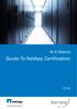 At A Glance. Guide To NetApp Certification