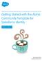 Getting Started with the Aloha Community Template for Salesforce Identity