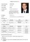 CURRICULUM VITAE (CV)