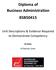 Diploma of Business Administration BSB50415