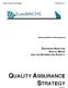 QUALITY ASSURANCE STRATEGY EUROPEAN HERITAGE DIGITAL MEDIA AND THE INFORMATION SOCIETY EUROPEAN MASTER PROGRAMME IN