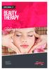 DIPLOMA OF. beauty therapy. beauty therapy