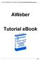 AWeber. Tutorial ebook