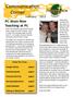 Communication Corner. February 2013 Emily will be teaching Pediatric. PC Alum Now Teaching at PC. Inside This Issue. Hunger Heroes page 2